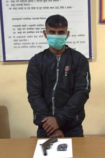 हथियार तथा लागु औषध सहित देवान प्रकाउ